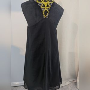 Black XXI beaded tank dress